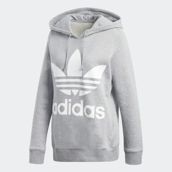 Adidas Originals WOMENS TREFOIL HOODIE CY6665 Size S /M - Picture 4 of 13